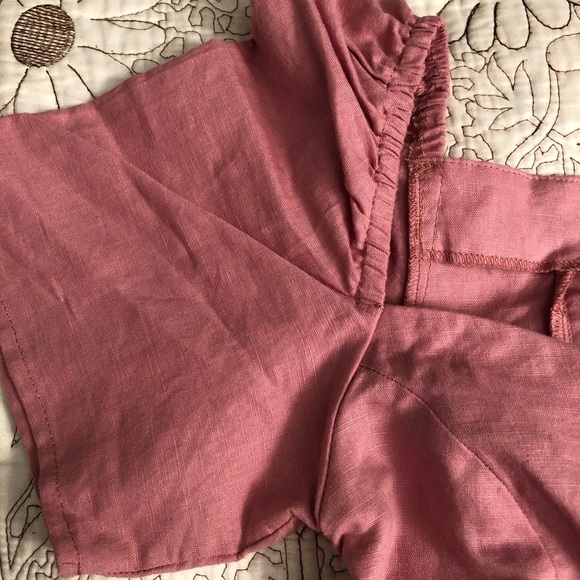 Linen Lux Pink Dress - Picture 6 of 14